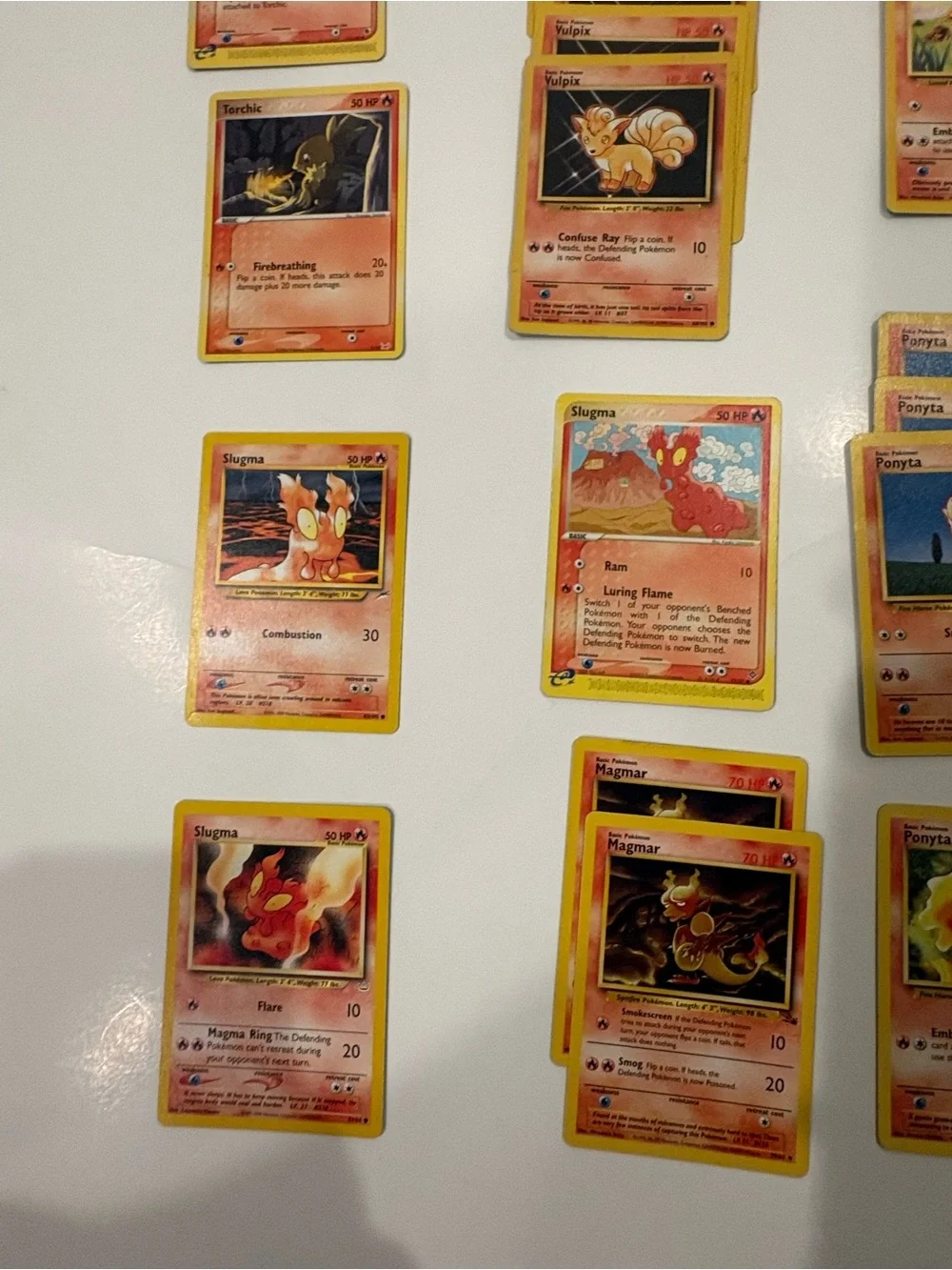 Pokemon Fire Type Trading Cards - Picture 3 of 10